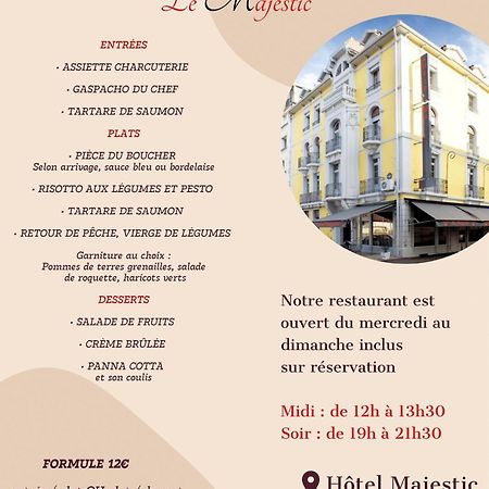 Le Petit Majestic Hotel Lourdes Exterior photo